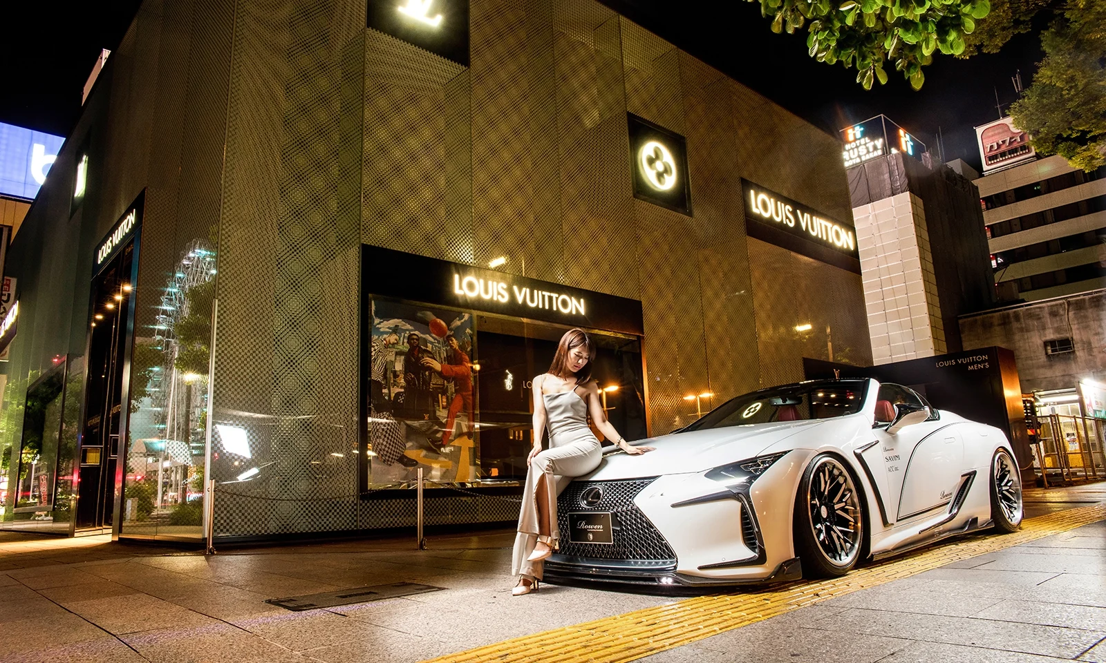 ชุดแต่ง LEXUS LC500 Convertible URZ100 2020.06~Rowen Japan ภาพ 13