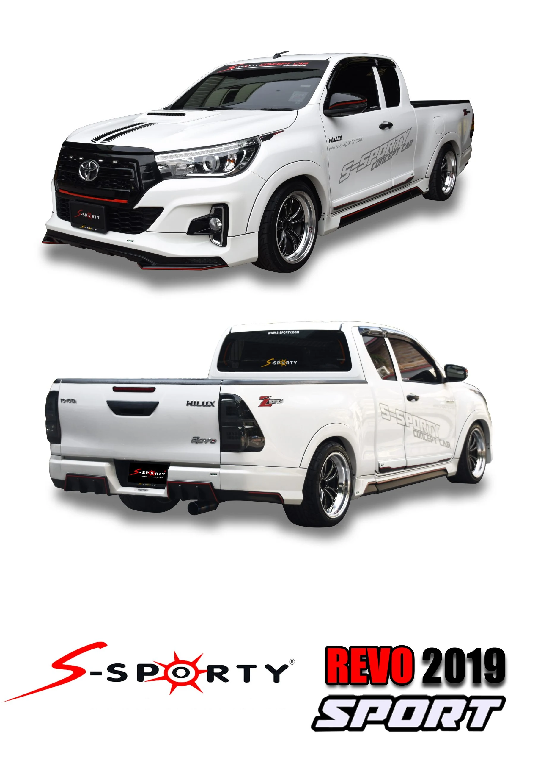 ชุดแต่ง REVO 2019 SPORT มีโป่ง ภาพสินค้า 1