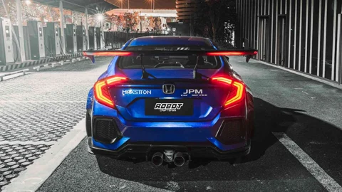ปีกหลัง GT Wing FRP Robot Civic FC Sedan ภาพสินค้า 1