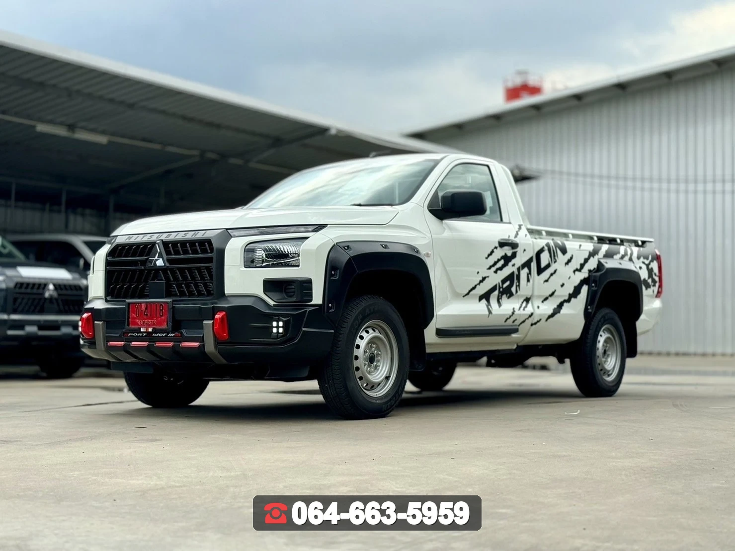 ชุดแต่ง MITSUBISHI คิ้วล้อ Triton 2023 รุ่น Single cab RiderM ภาพ 1
