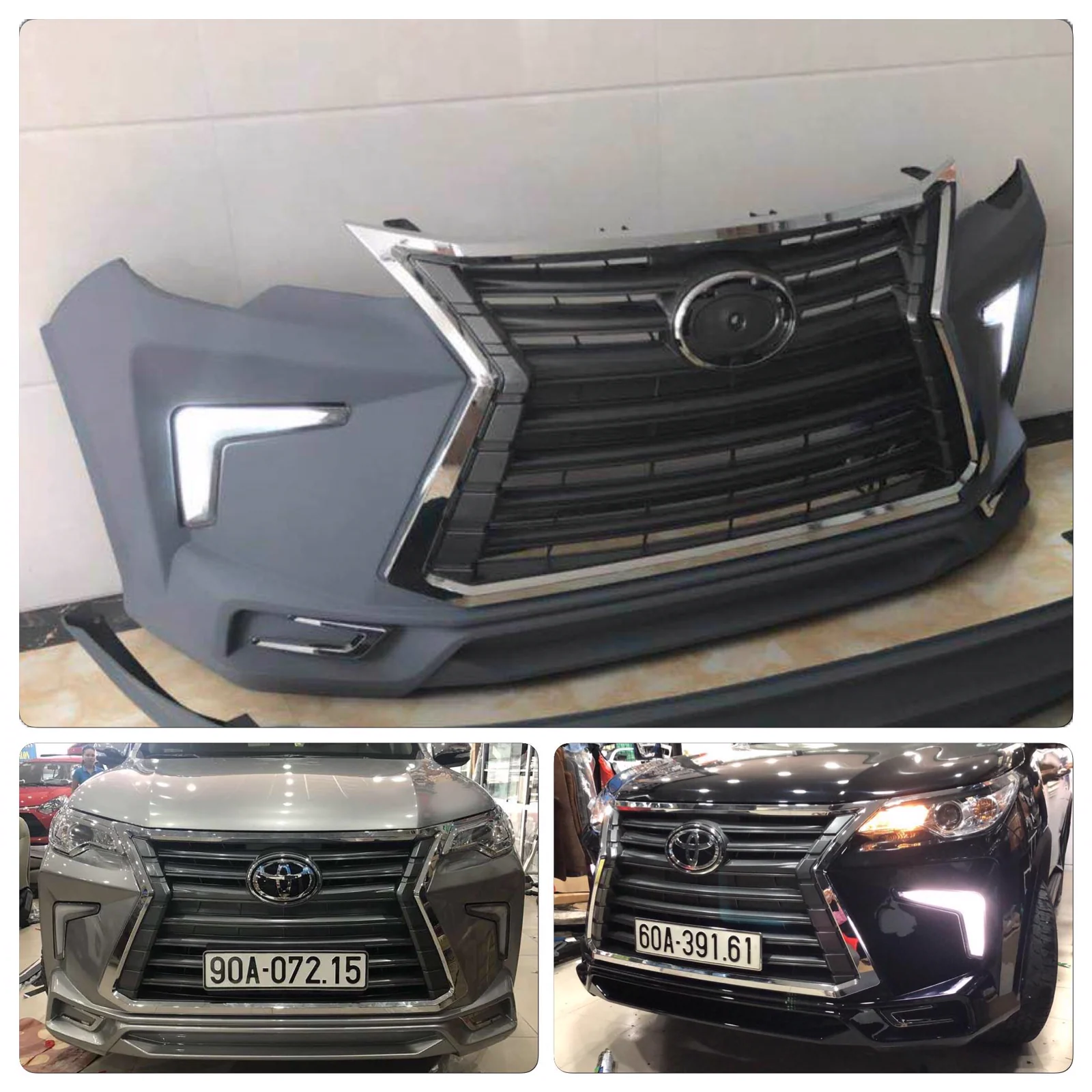 รูปชุดแต่ง ชุดแต่ง Toyota Fortuner 2015 2019 V.2 HK ภาพที่ 12