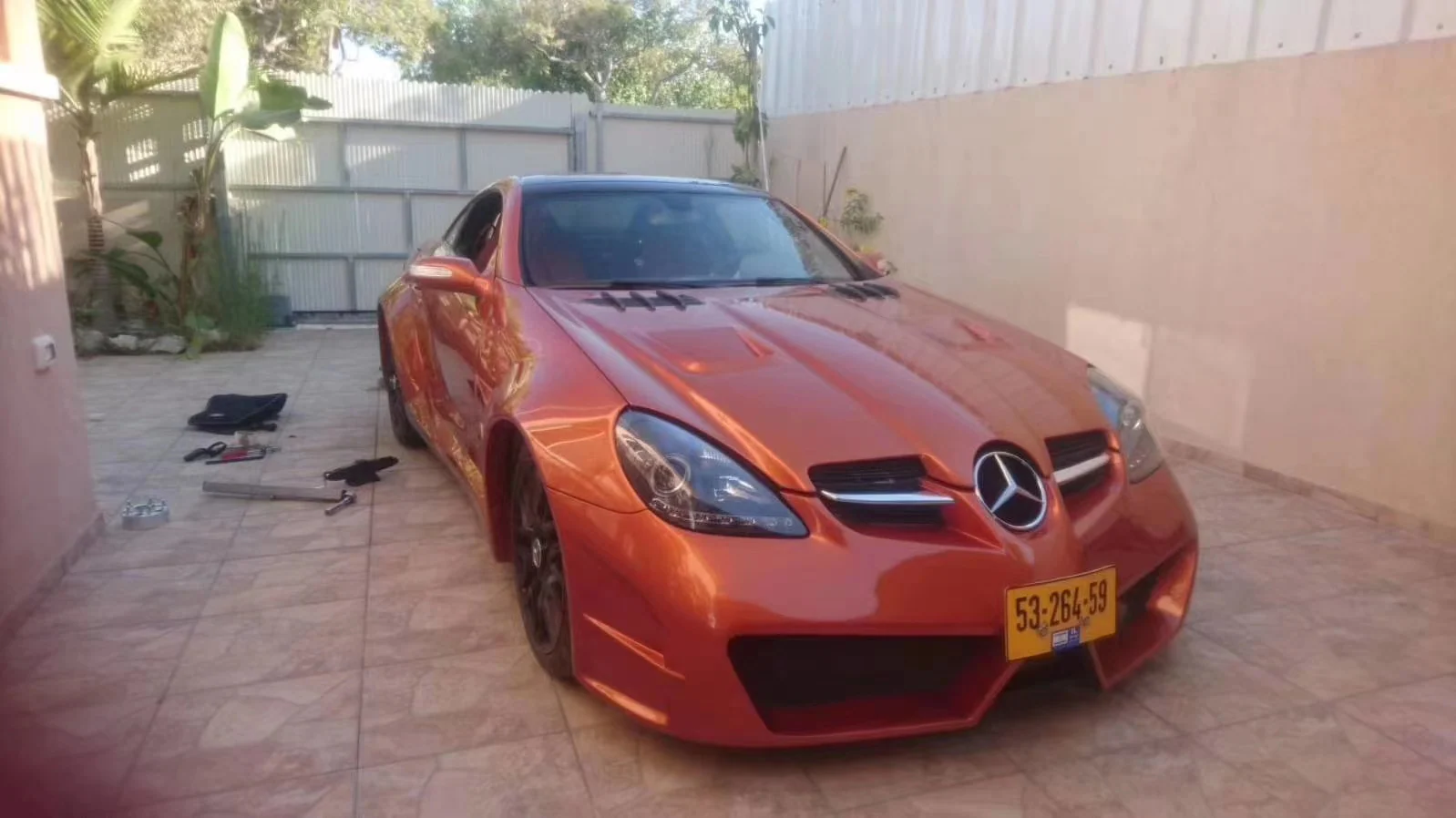 ชุดแต่ง Mercedes-Benz SLK R171 Wide Body V.2