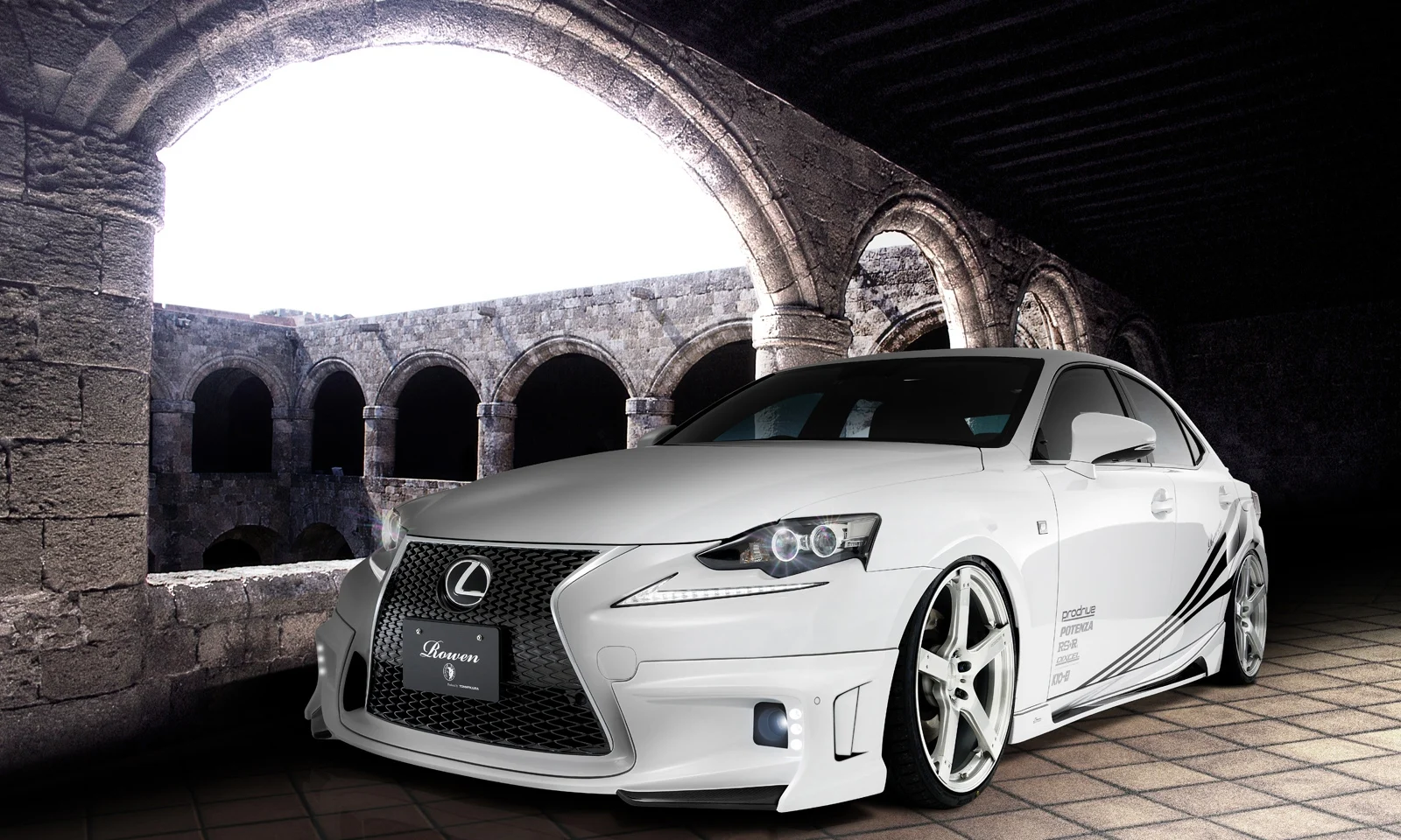 ชุดแต่ง LEXUS IS F-SPORT 350/300h/200t/250 GSE3#/AVE30/ASE30 2013.05~2016.09 Rowen Japan ภาพ 1