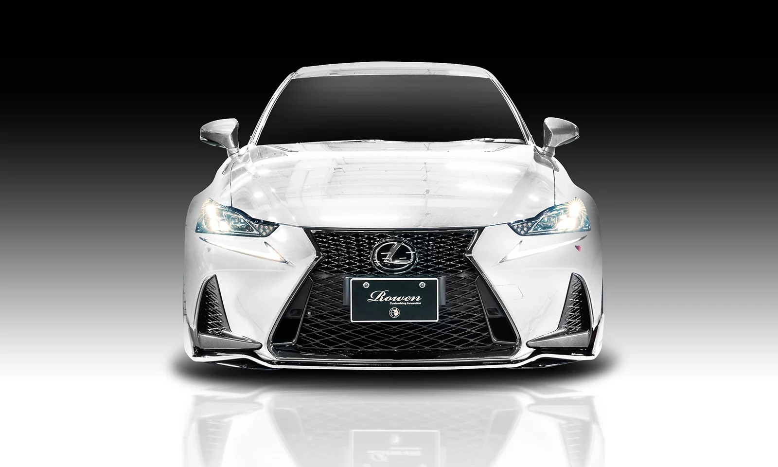 ชุดแต่ง LEXUS IS F-SPORT 350/300h/300/200t GSE3#/AVE3#/ASE30 2016.10~2020.11 Rowen Japan ภาพ 2