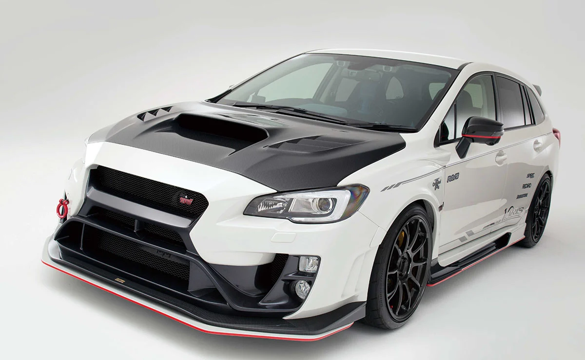 ลิ้นหรือสปอยเลอร์หน้า SUBARU LEVORG ARISING-II VARIS VASU-316 ภาพสินค้าที่เลือก