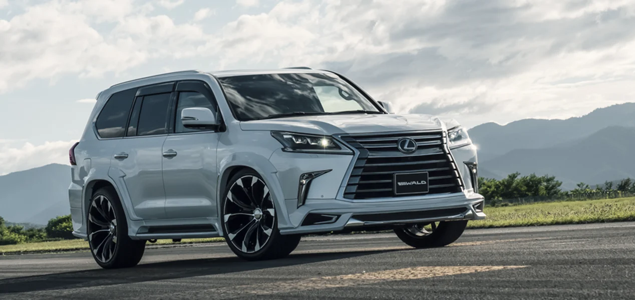 รูปชุดแต่ง ชุดแต่ง Lexus LX 570 2016 2019 WALD Sport ภาพที่ 12