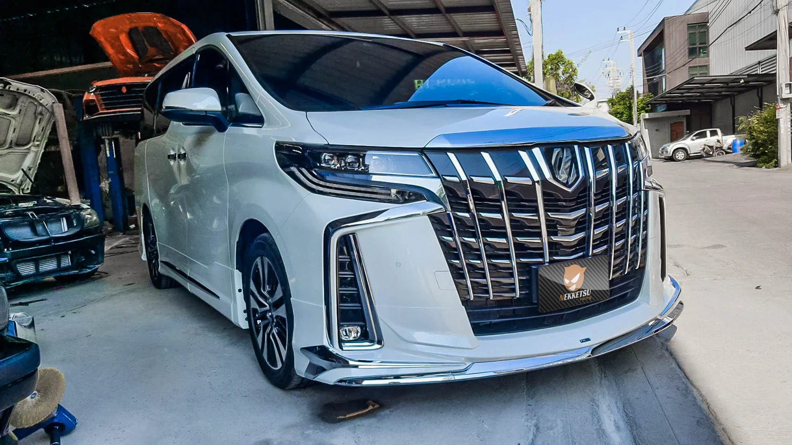 รูปชุดแต่ง ชุดแต่ง Toyota Alphard AH30 2018 2021 Modellista V.1 ท๊อป ภาพที่ 7
