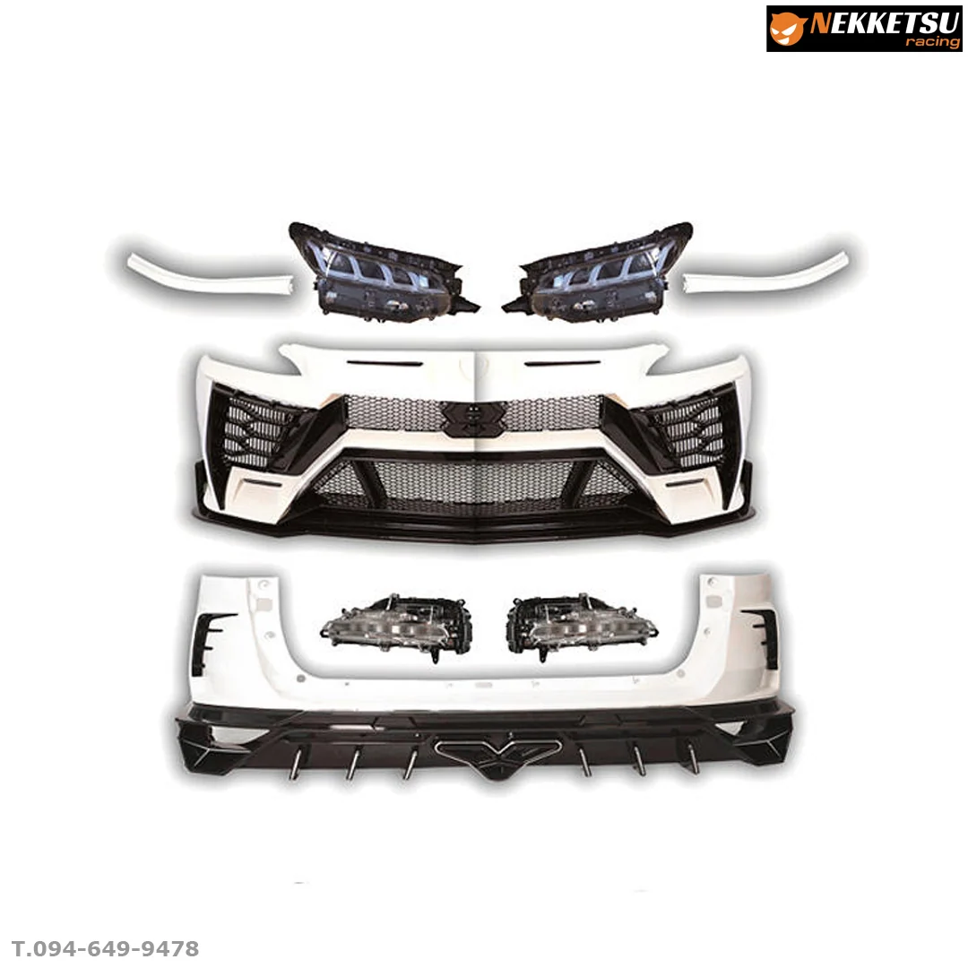 ชุดแต่ง Toyota Fortuner 2015 2019 ทรง Lambo PP