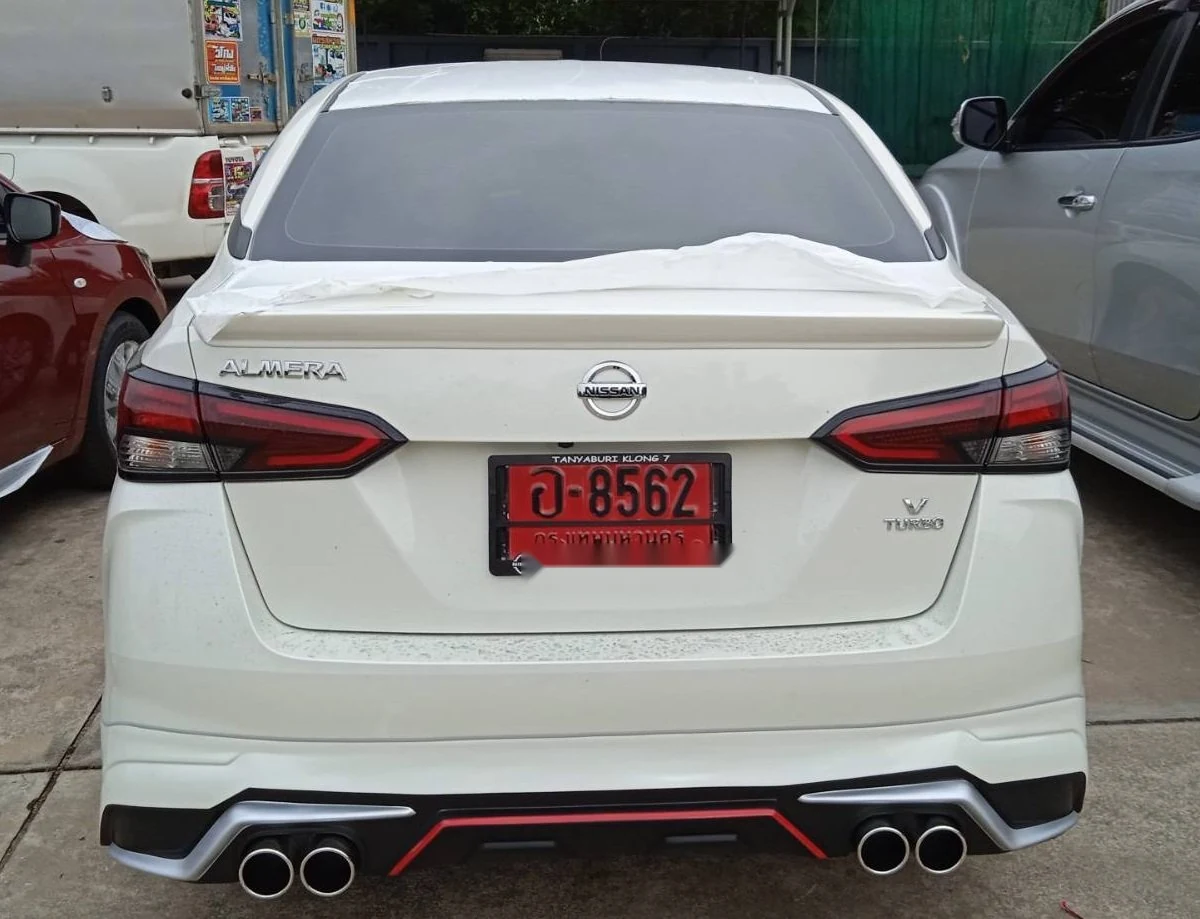 ชุดแต่ง NISSAN Almera สปอยเลอร์ Almera 2020 แนบ RiderM ภาพ 2