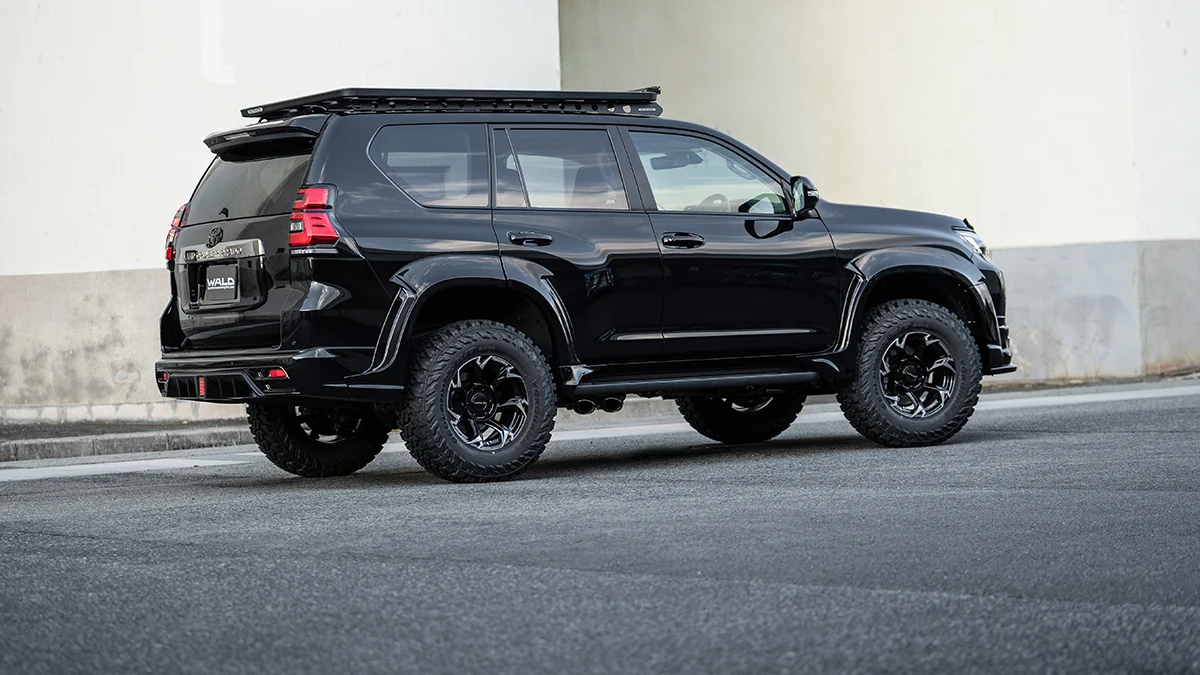 ชุดแต่ง TOYOTA LAND CRUISER PRADO WALD Japan สปอร์ตไลน์ แบล็กไบซัน เอดิชัน ภาพ 23
