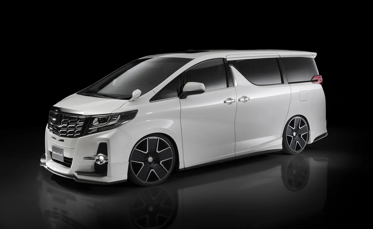 ชุดแต่ง TOYOTA ALPHARD S/SA/SR WALD Japan สปอร์ตไลน์ HALF TYPE ภาพ 2