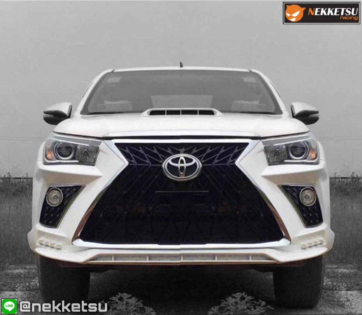 รูปชุดแต่ง ชุดแต่ง Toyota Hilux Revo 2015 2019 LX Sport V3 ภาพที่ 6