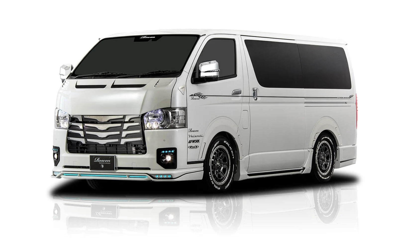 ชุดแต่ง TOYOTA 200HIACE 7 /8 /9 GDH/TRH20# 2022.4/2024.2/2025.06~Rowen Japan ภาพ 5