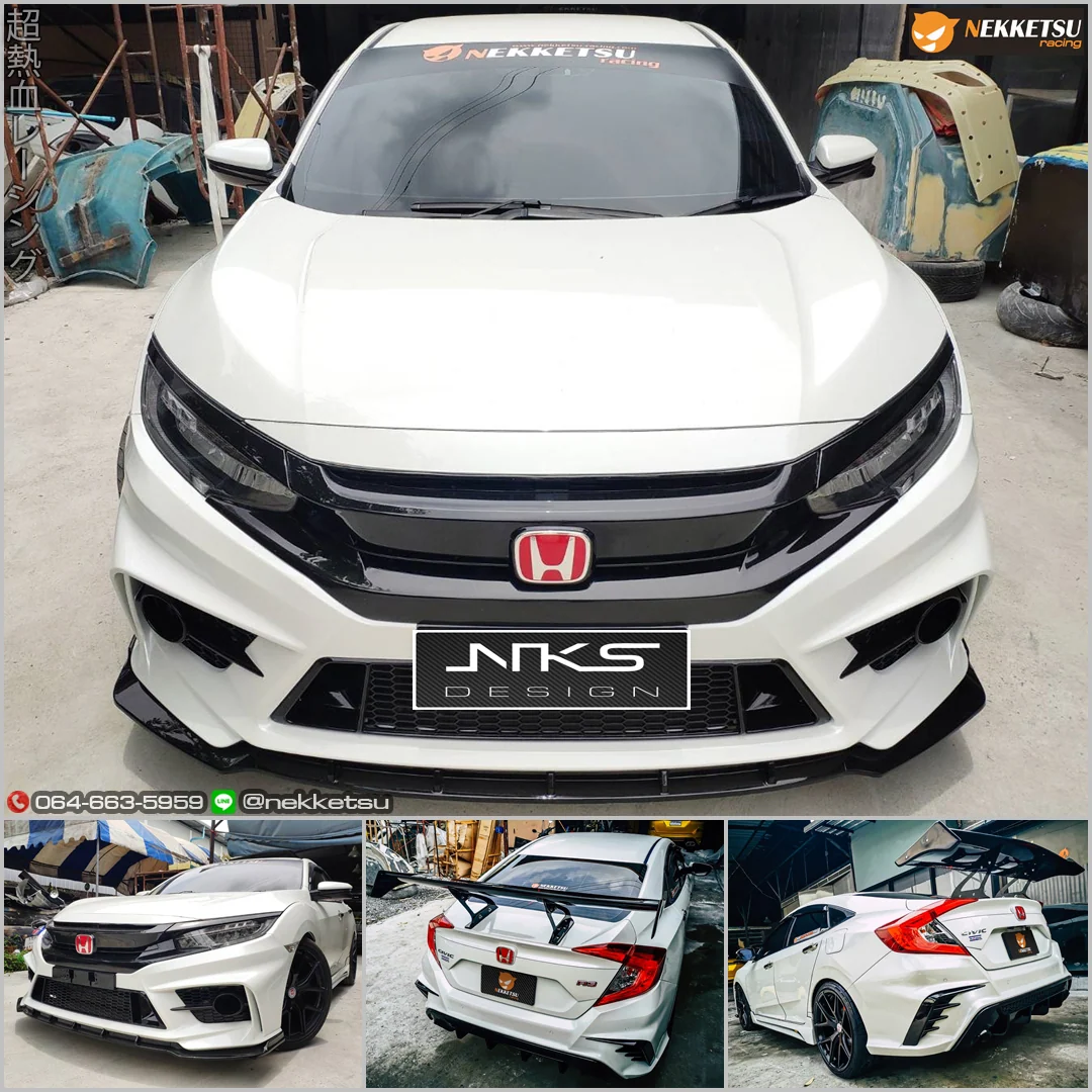 รูปชุดแต่ง ชุดแต่ง Honda Civic FC 16 21 Super Sport 2019 ภาพที่ 3