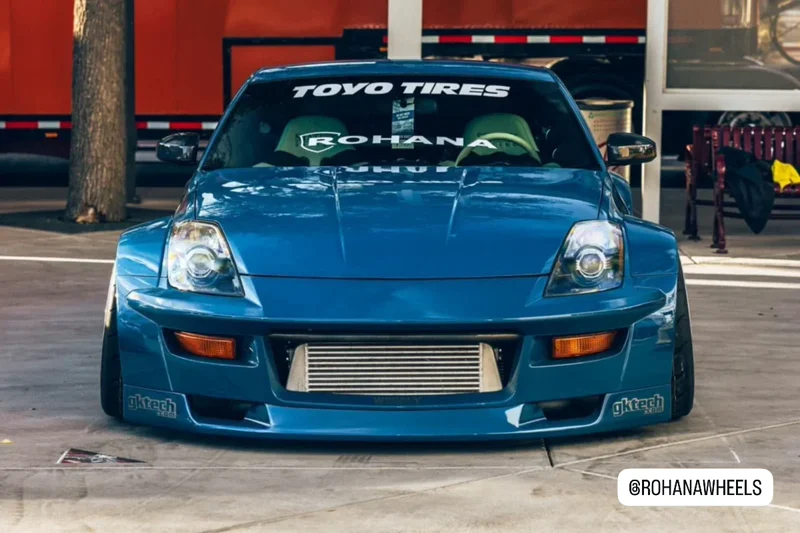 โป่งซุ้มล้อหน้า 55mm (ชิ้นแยก) - V2.0 NISSAN 350Z [Z33] Pandem ภาพสินค้าที่เลือก