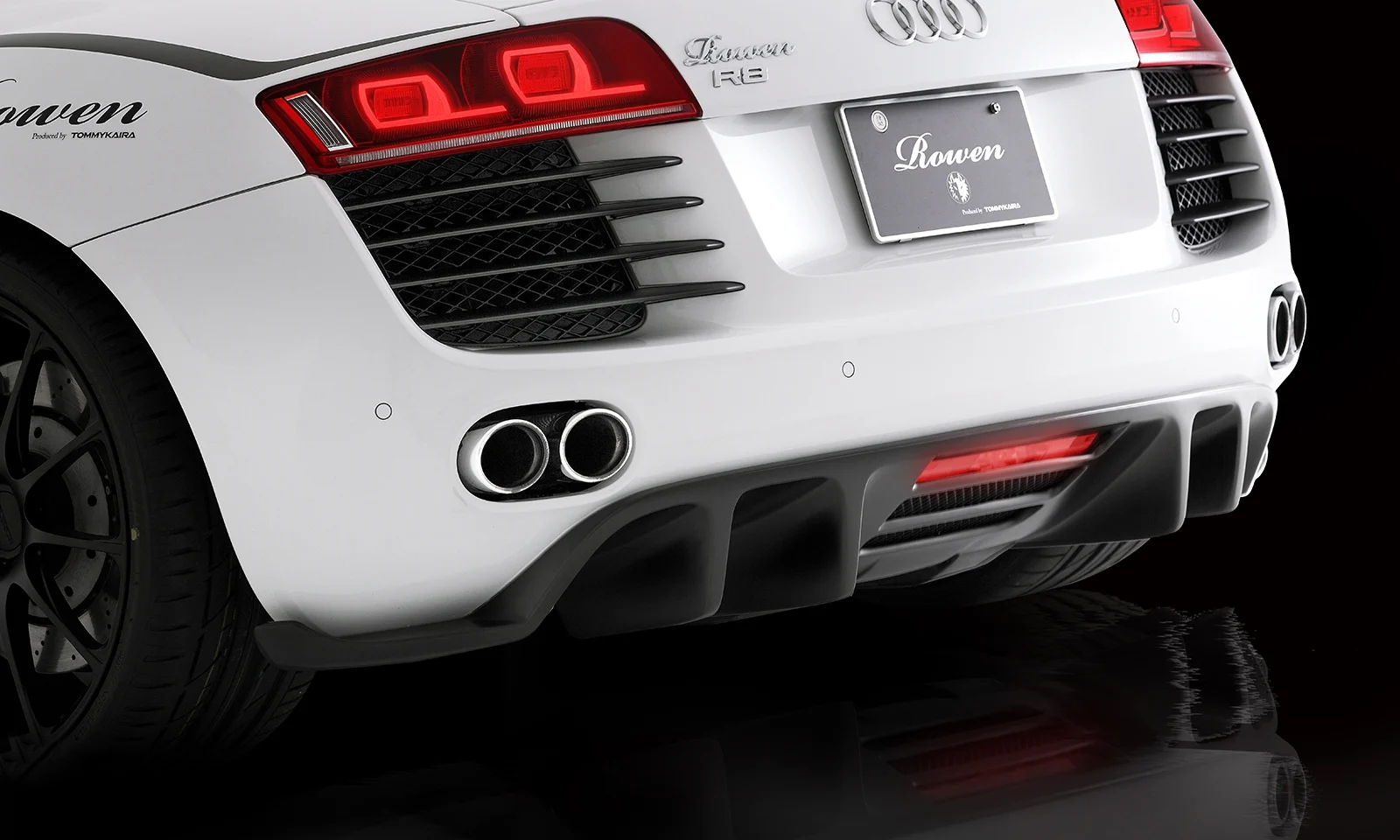 ชุดแต่ง Audi R8 Coupe 4.2 (V8) 42BYHF 2007.07~2013.03 Rowen Japan ภาพ 6