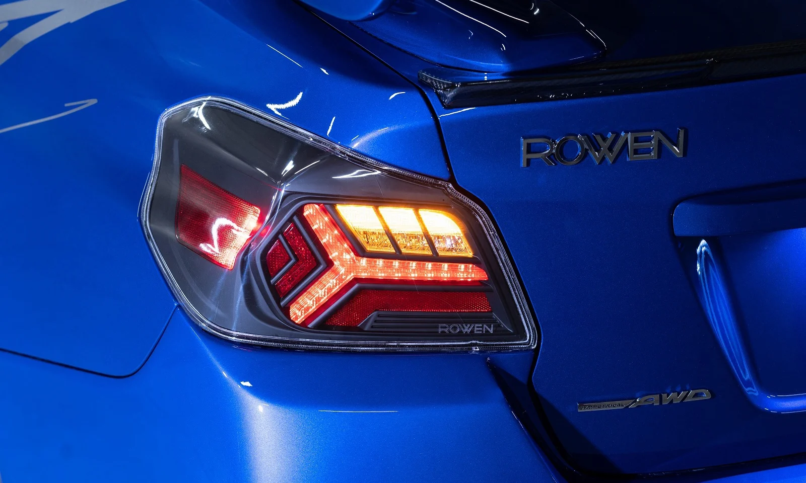 ชุดแต่ง SUBARU WRX S208/RA-R VAB 2017.10~2019.4 Rowen Japan ภาพ 26
