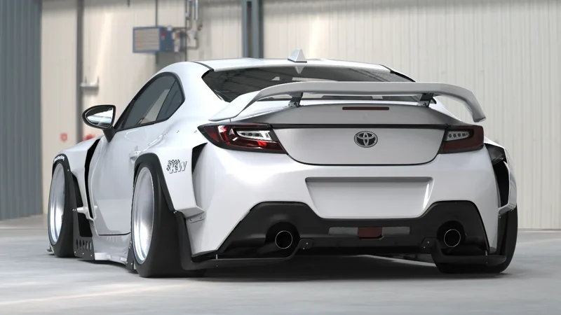 วิงสปอยเลอร์ท้าย V1.0 Wing (only) - BRZ [ ZD-8 ] / GR86 Pandem ภาพสินค้าที่เลือก