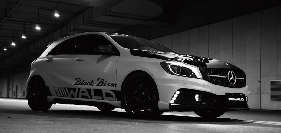 ชุดแต่ง MERCEDES-BENZ A-CLASS WALD Japan สปอร์ตไลน์ แบล็กไบซัน เอดิชัน ภาพ 24