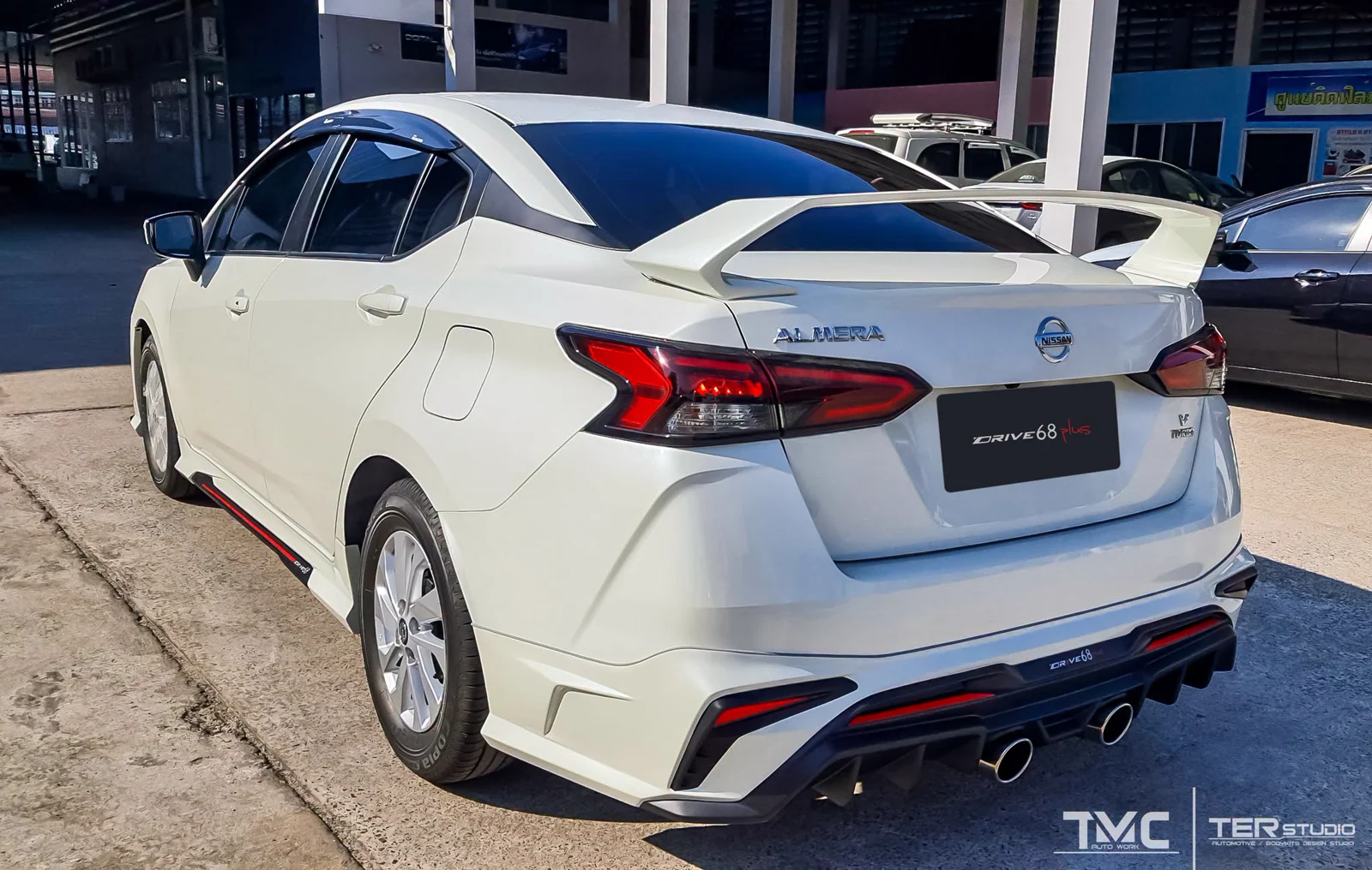 รูปชุดแต่ง ชุดแต่ง Nissan Almera 2019 2022 Drive 68 Plus ภาพที่ 5