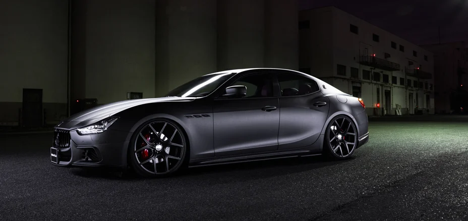 ชุดแต่ง MASERATI GHIBLI WALD Japan สปอร์ตไลน์ แบล็กไบซัน เอดิชัน ภาพ 26