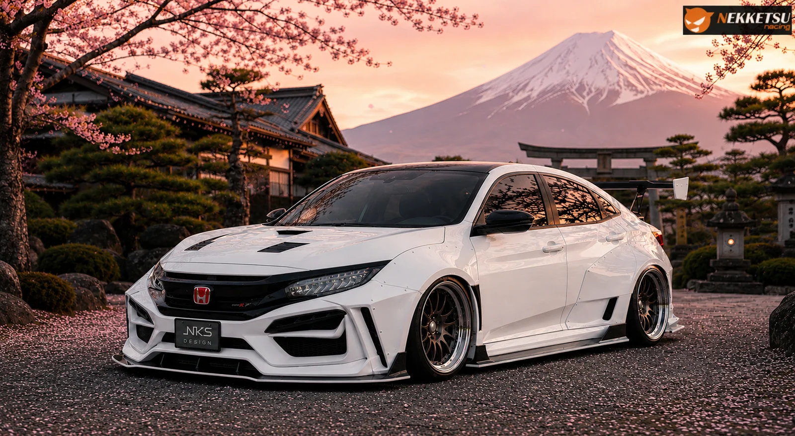 รูปชุดแต่ง ชุดแต่ง Honda Civic FC 16 21 GT Wide Body ภาพที่ 5