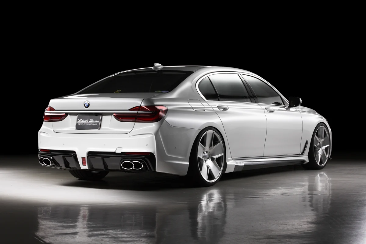 ชุดแต่ง BMW 7 Series WALD Japan สปอร์ตไลน์ แบล็กไบซัน เอดิชัน ภาพ 7