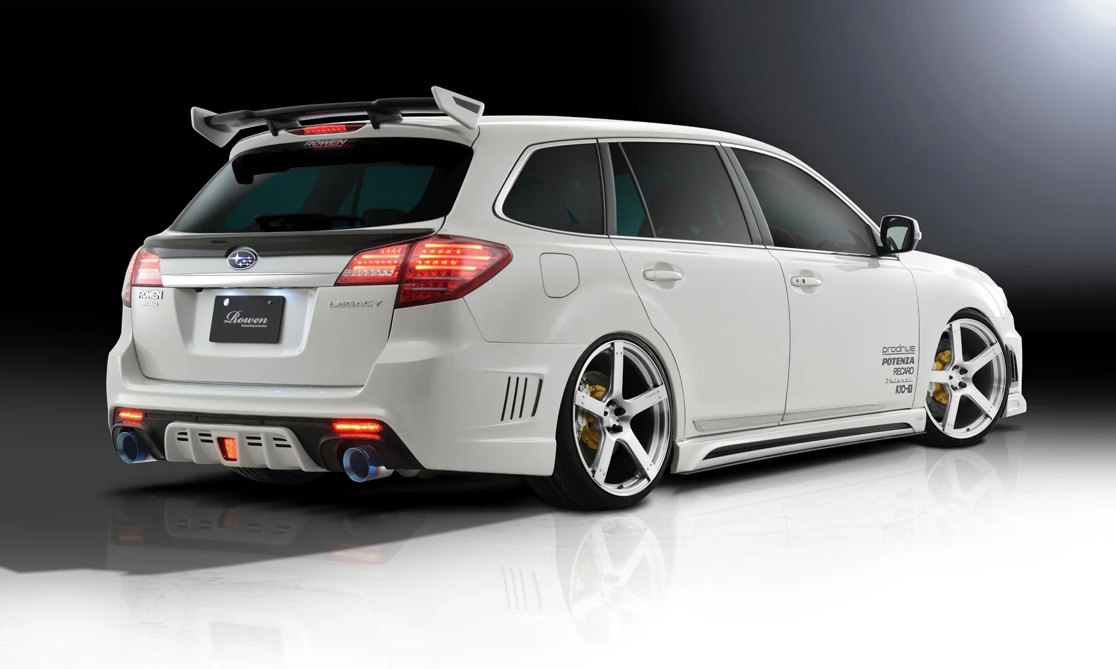 ชุดแต่ง SUBARU LEGACY TOURING WAGON RR (D-E ) BRG/BR9/BRM 2012.05~2014.10 Rowen Japan ภาพ 4