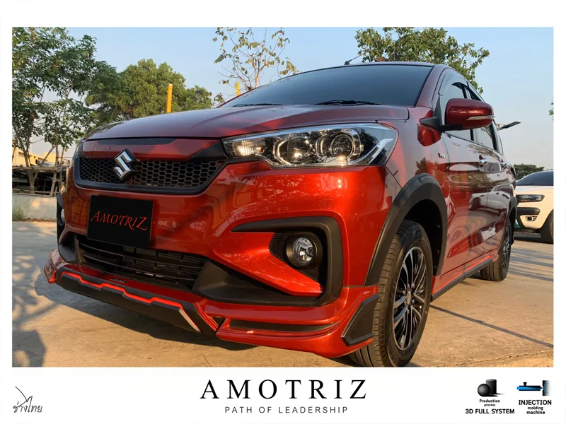 Suzuki Ertiga 2019 V.1 with custom grille bodykits by Amotriz - SUZUKI Suzuki Ertiga 2019 V.1 with custom grille bodykits by Amotriz ชุดแต่งรถ ภาพ 9