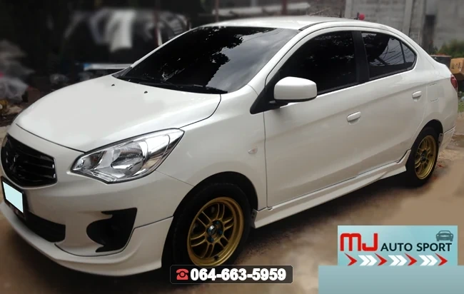 ชุดแต่ง MITSUBISHI Attrage 2012-2014 RiderM ภาพ 1