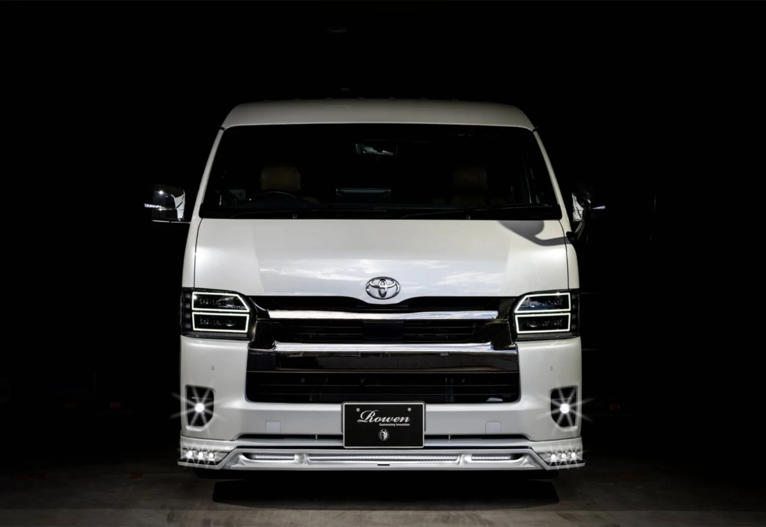 ชุดแต่ง TOYOTA 200HIACE Wide 4 /5 /6 /7 MODEL GDH/KDH/TRH211 2013.12~Rowen Japan ภาพ 17
