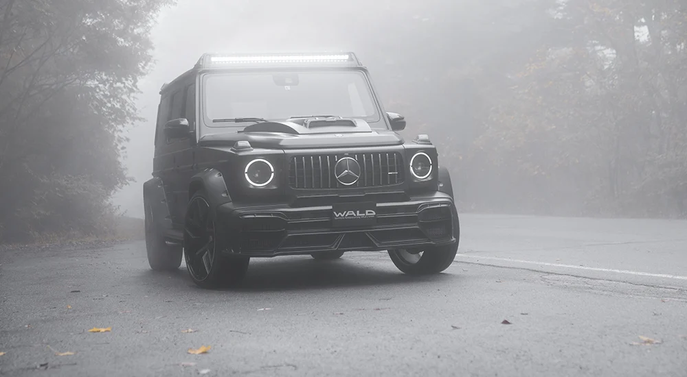 ชุดแต่ง MERCEDES-BENZ G-CLASS G63/G550/400d/350d AMG LINE WALD Japan สปอร์ตไลน์ แบล็กไบซัน เอดิชัน ภาพ 9