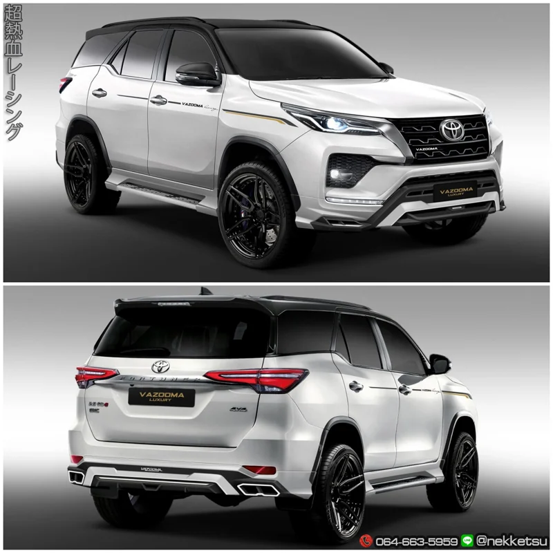 รูปชุดแต่ง ชุดแต่ง Toyota Fortuner 2020 2024 Drive 68 Vazooma Luxury ภาพที่ 1