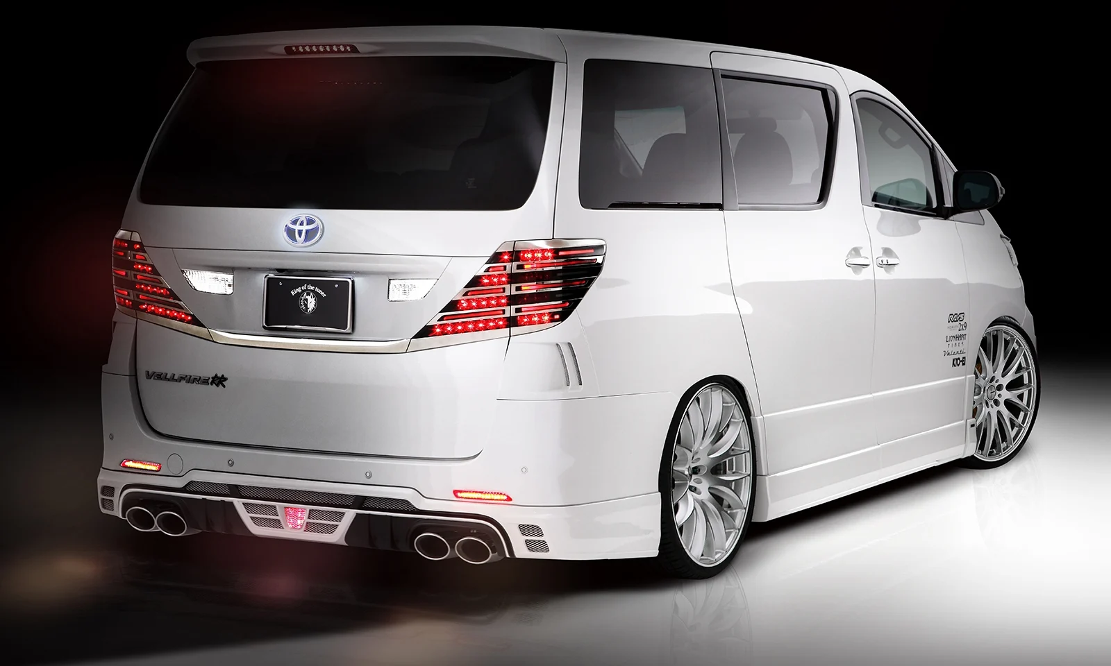 ชุดแต่ง TOYOTA 20 VELLFIRE Z/ZR-grade MODEL ANH2#W/GGH2#W/ATH20W 2011.12~2015.1 Rowen Japan ภาพ 4