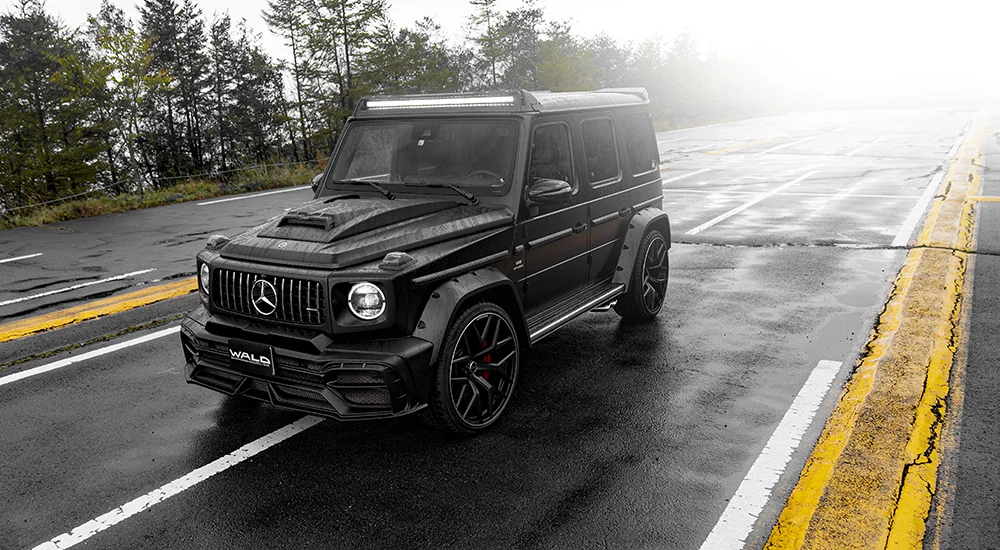 ชุดแต่ง MERCEDES-BENZ G-CLASS G63/G550/400d/350d AMG LINE WALD Japan สปอร์ตไลน์ แบล็กไบซัน เอดิชัน ภาพ 11
