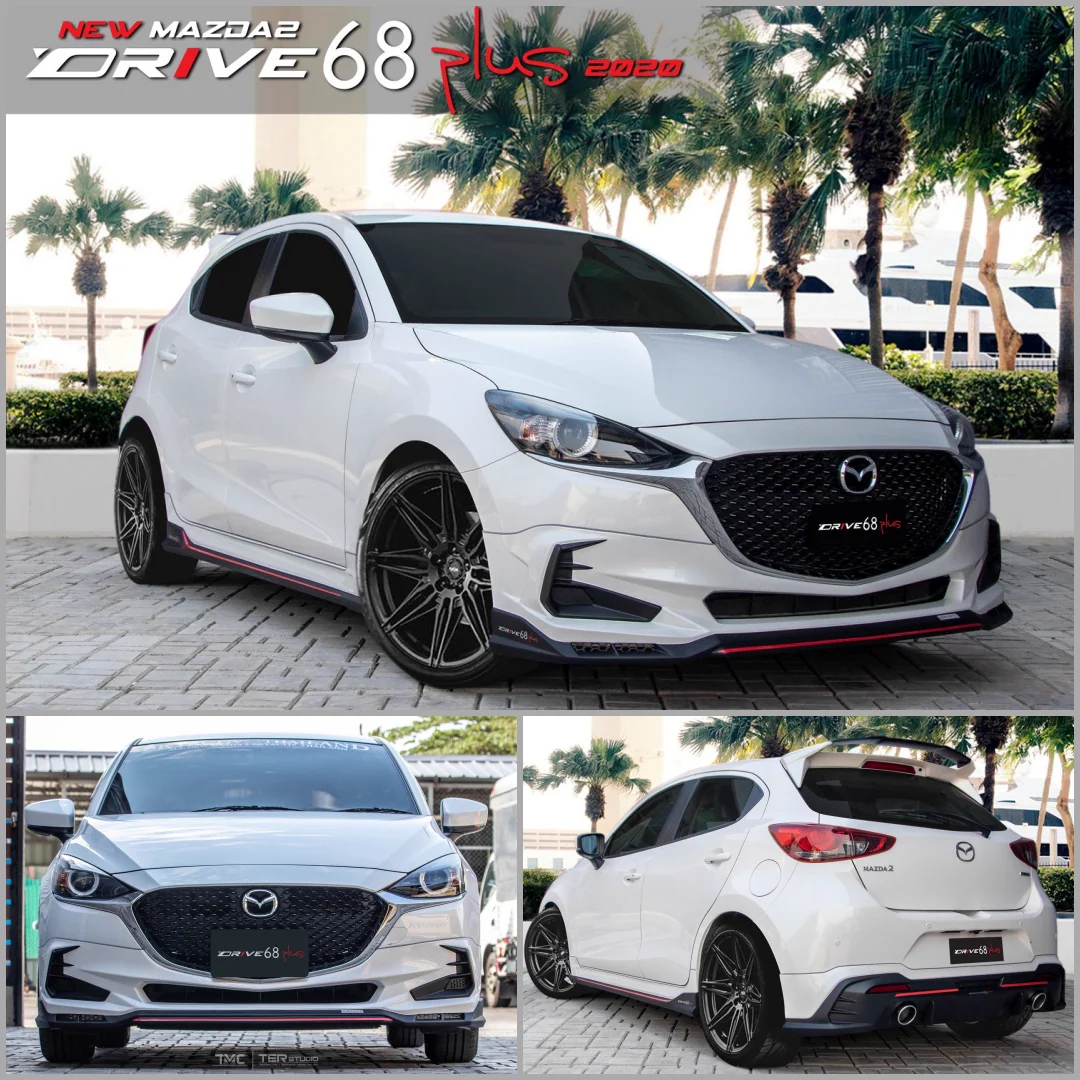 รูปชุดแต่ง ชุดแต่ง Mazda Mazda2 2020 2022 Drive 68 Plus 5 ประตู ภาพที่ 3