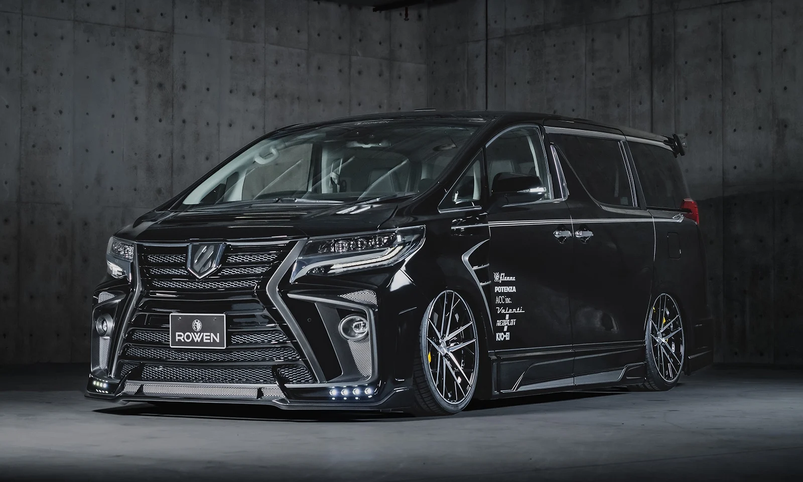 ชุดแต่ง TOYOTA 30 ALPHARD S-grade MODEL Bumper type AGH3#W/GGH3#W/AYH30W 2018.01~Rowen Japan ภาพ 24