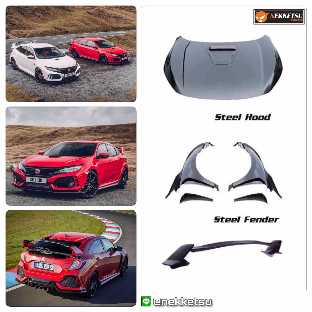 รูปชุดแต่ง ชุดแต่ง Honda Civic FC 16 21 Type R HK Full ภาพที่ 10