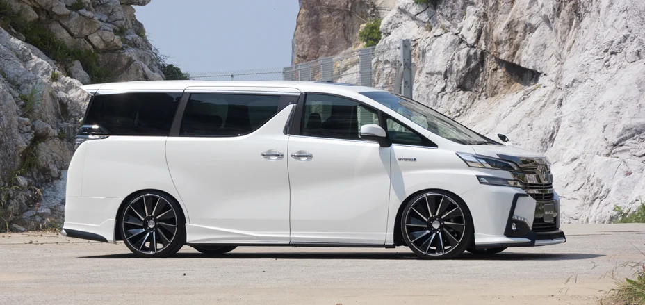 ชุดแต่ง TOYOTA VELLFIRE Z/ZA/ZR WALD Japan สปอร์ตไลน์ HALF TYPE ภาพ 18
