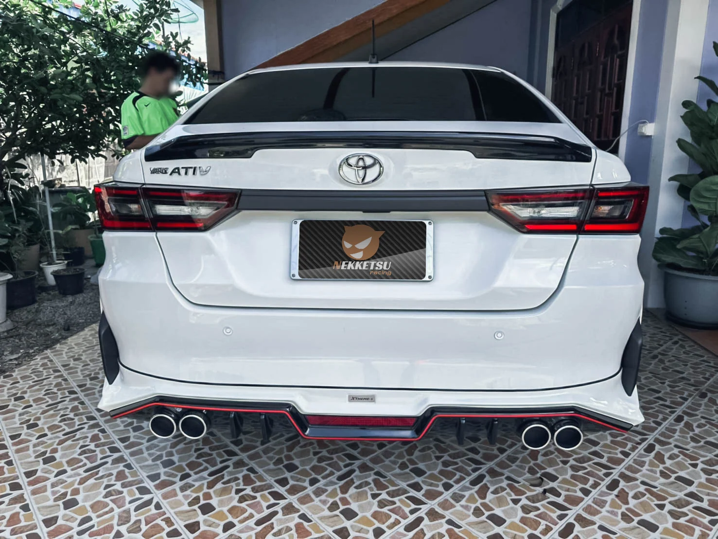 รูปชุดแต่ง ชุดแต่ง Toyota Yaris Ativ 24 26 SP01 4ประตู ภาพที่ 4