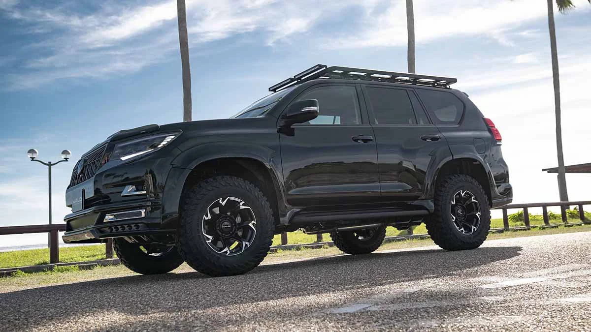 ชุดแต่ง TOYOTA LAND CRUISER PRADO WALD Japan สปอร์ตไลน์ แบล็กไบซัน เอดิชัน ภาพ 21