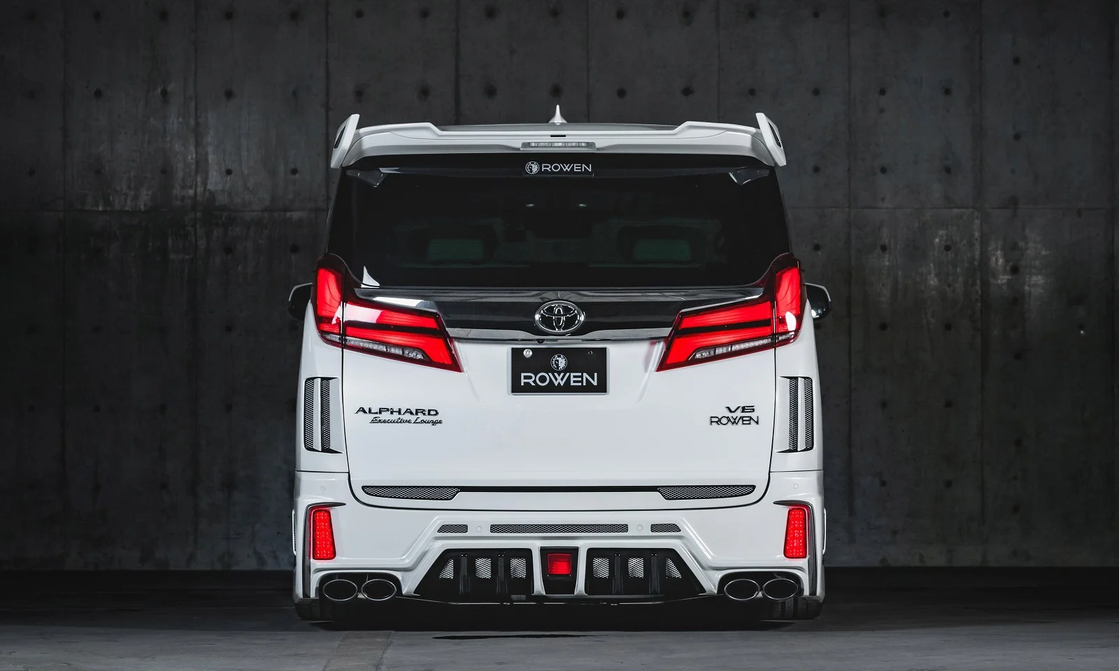 ชุดแต่ง TOYOTA 30 ALPHARD S-grade MODEL Bumper type AGH3#W/GGH3#W/AYH30W 2018.01~Rowen Japan ภาพ 22