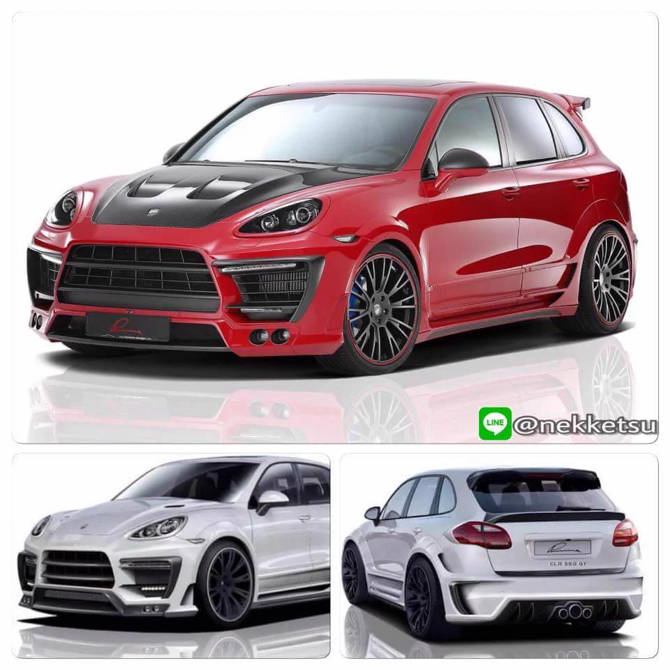 รูปชุดแต่ง ชุดแต่ง Porsche Cayenne 958.1 10 14 Lumma ภาพที่ 12