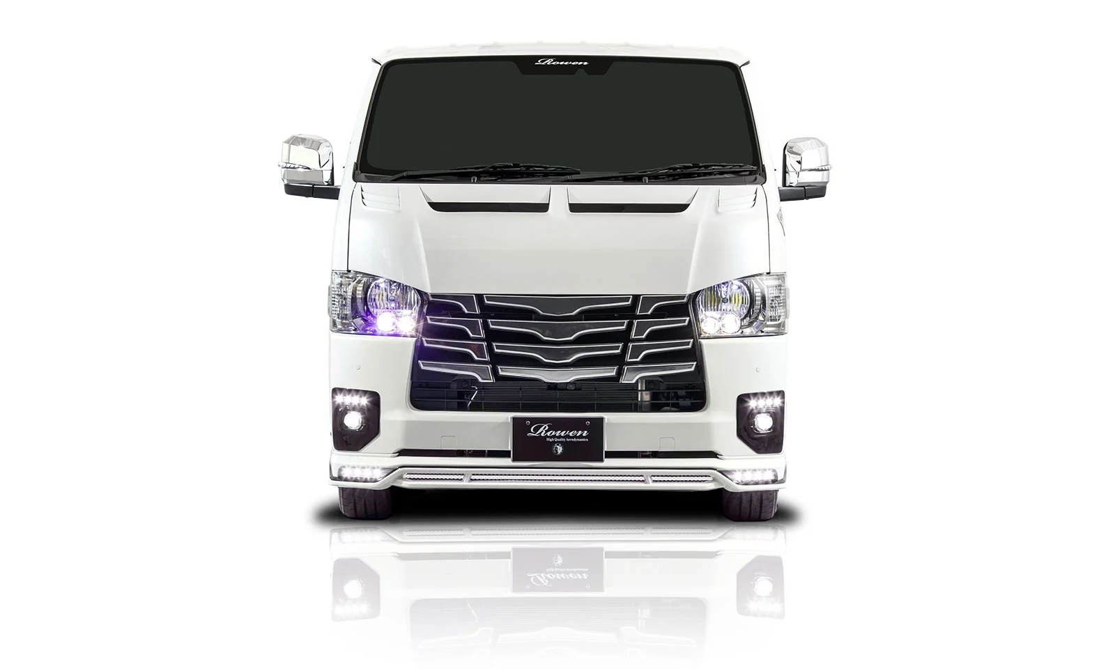 ชุดแต่ง TOYOTA 200HIACE 7 /8 /9 GDH/TRH20# 2022.4/2024.2/2025.06~Rowen Japan ภาพ 8
