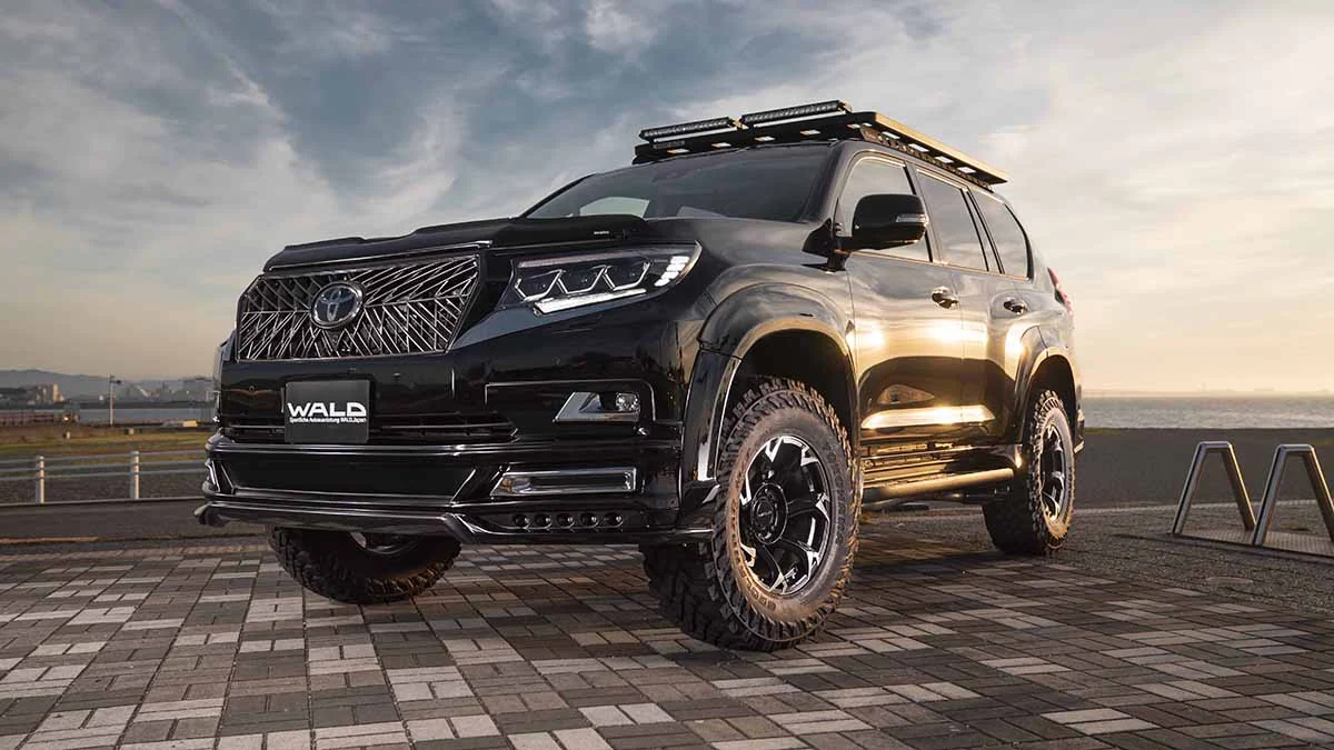 ชุดแต่ง TOYOTA LAND CRUISER PRADO WALD Japan สปอร์ตไลน์ แบล็กไบซัน เอดิชัน ภาพ 22