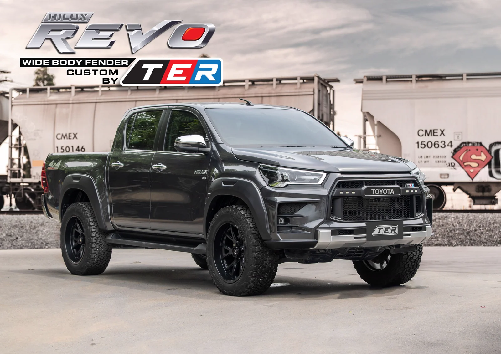 รูปชุดแต่ง ชุดแต่ง Toyota Hilux Revo 2020 2024 Vazooma X 2023 ภาพที่ 5