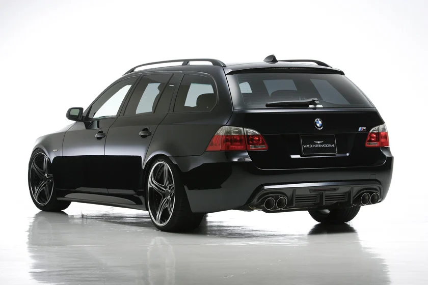 ชุดแต่ง BMW 5 Series TOURING M SPORTS WALD Japan สปอร์ตไลน์ HALF TYPE M5 LOOK ภาพ 10