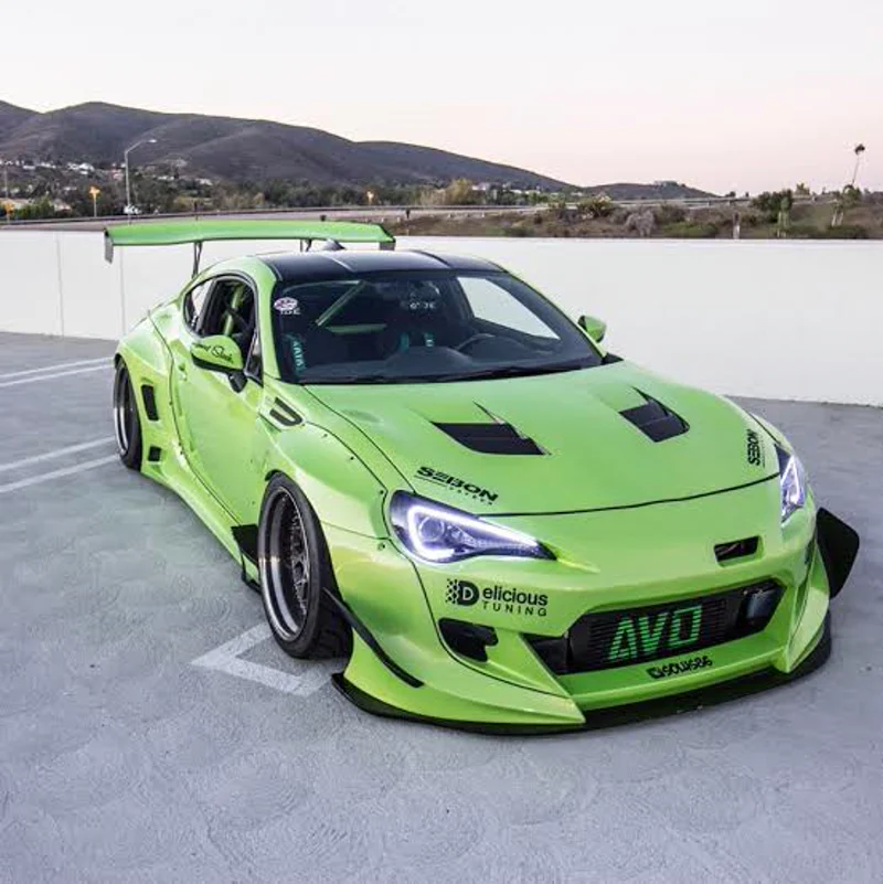รูปชุดแต่ง ชุดแต่ง TOYOTA 86 BRZ Rocket Bunny V.3 ภาพที่ 3