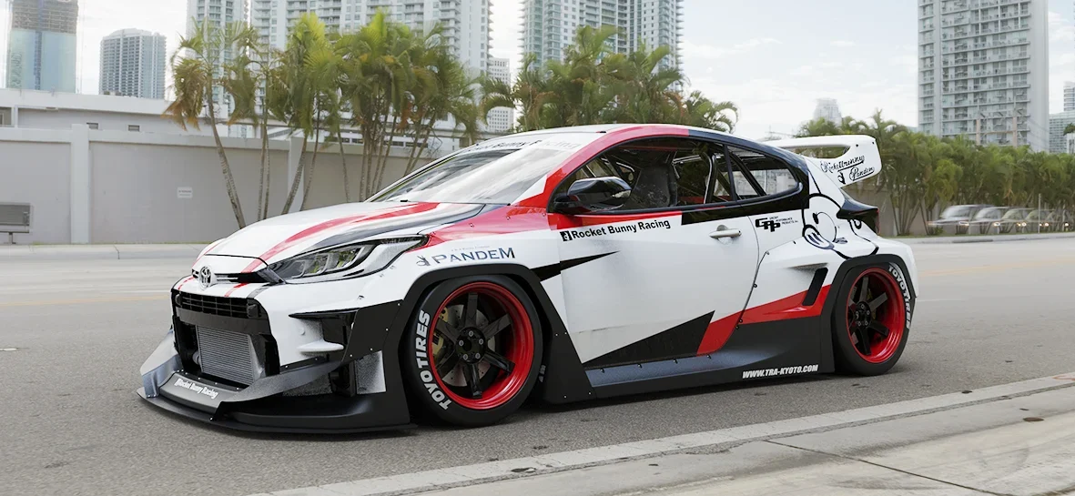 ชุดแต่ง Widebody ไม่รวมปีกหลัง Pandem V1.0 Toyota GR Yaris ภาพสินค้าที่เลือก