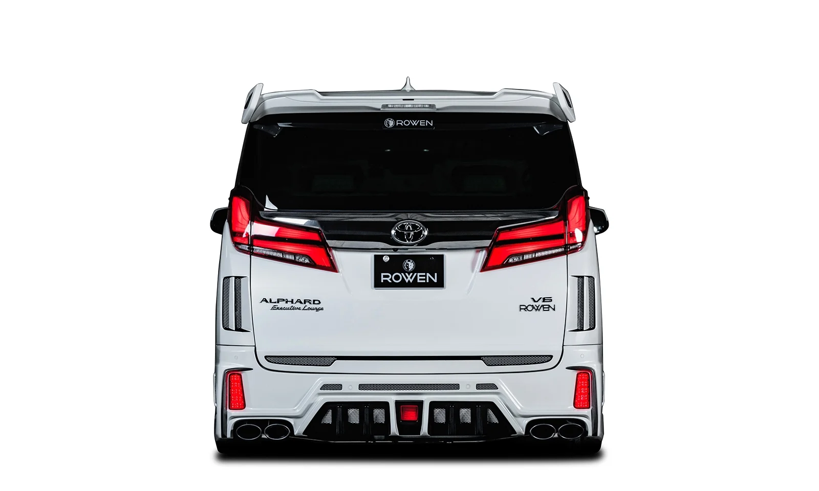 ชุดแต่ง TOYOTA 30 ALPHARD S-grade MODEL Bumper type AGH3#W/GGH3#W/AYH30W 2018.01~Rowen Japan ภาพ 12